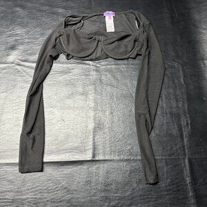 Edikted Long-Sleeve Going Out Top